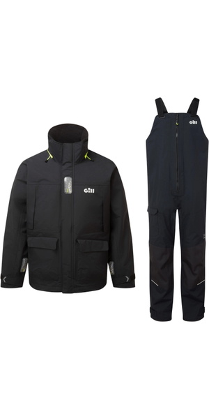 2026 Gill Mens OS3 Coastal Cruising Sailing Suit OS34JOS33P - Black